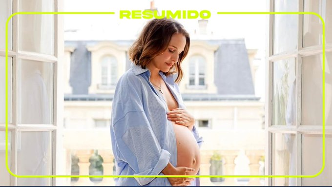"Contando los días para conocerte 🩷"

Natalie Portman anunció que está esperando su tercer hijo
