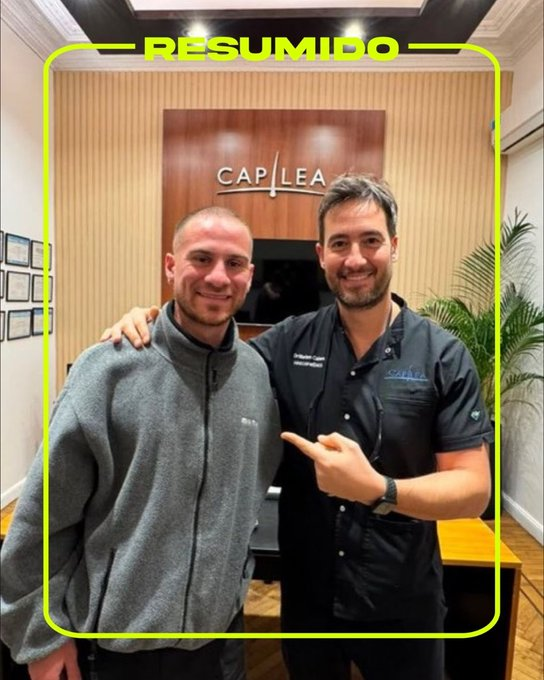 Alexis Mac Allister se realizó un implante capilar en Buenos Aires

El especialista lo compartió en su Instagram y destacó: “Cada encuentro con quienes vienen del deporte reafirma la importancia de br