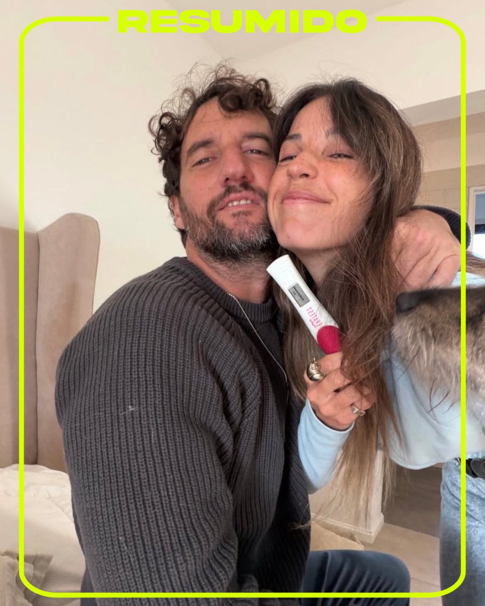 “Ahora somos 5”
Cande Molfese contó que está embarazada y espera su primer hijo junto a su novio, Joaquín 🤰🏻🐣