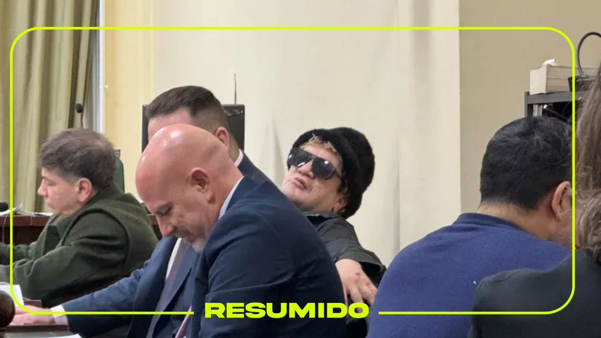 El pity Álvarez se aburrió y se durmió en su propio juicio

Durante la audiencia, Álvarez se mostró somnoliento y llegó a quedarse dormido. Se escucharon sus ronquidos en la sala. Su abogado pidió fre