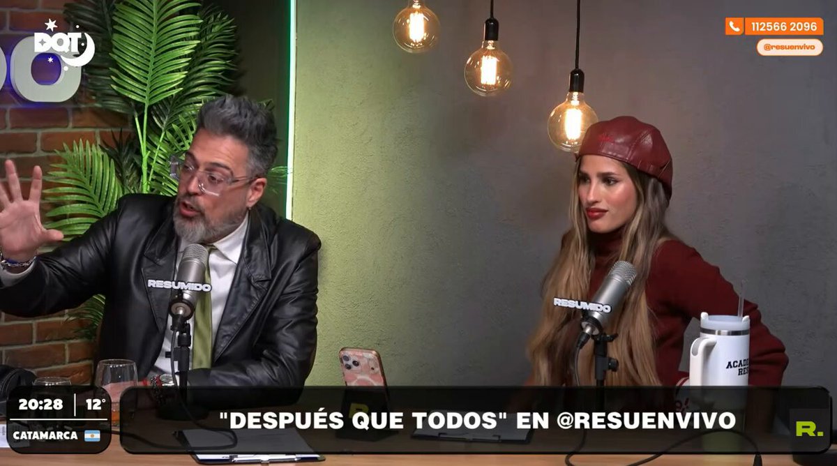 "Hasta que lo pone ella, lo banco. El comunicado duplete, donde los dos ponen lo mismo, basta"

Agus García bancó el comunicado de separación que subió Sabrina Rojas #DQT