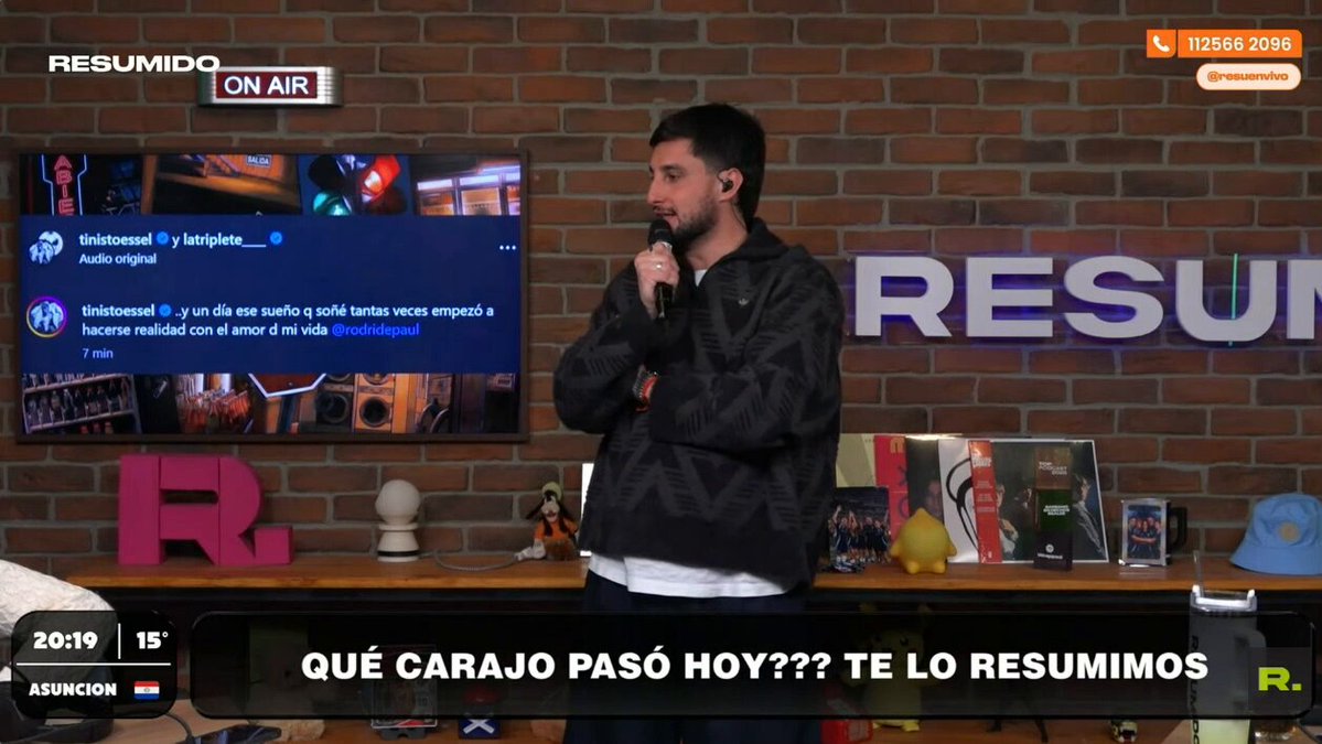 "Pero son las teorías de las tinistas...
— ¿Y yo qué soy?"

Ferbo se puso a contar todas las teorías conspirativas detrás de las canciones de Tini #DQT