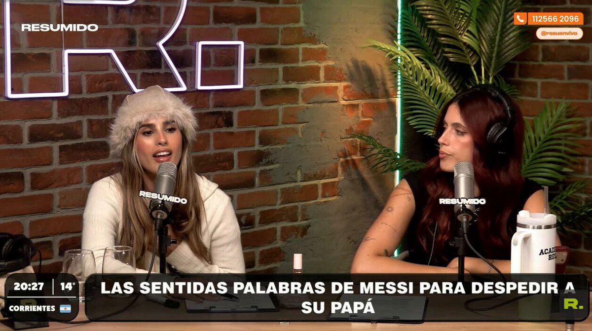 "Había un nene tratando de ganar los partidos para que su papá lo pueda ver"

Agus García contó que leyó la carta de Leo Messi como si la escribiera un niño a su papá. Rolo Barbano sumó que es "demole