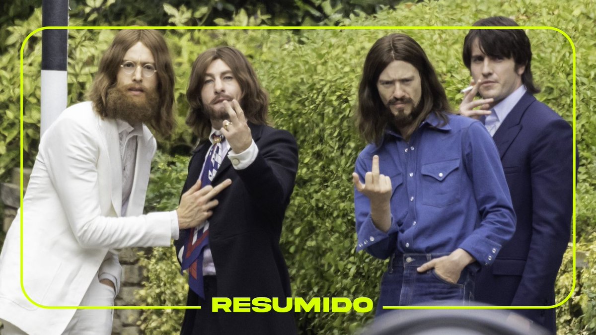 Nueva foto de Harris Dickinson, Paul Mescal, Joseph Quinn y Barry Keoghan como los Beatles