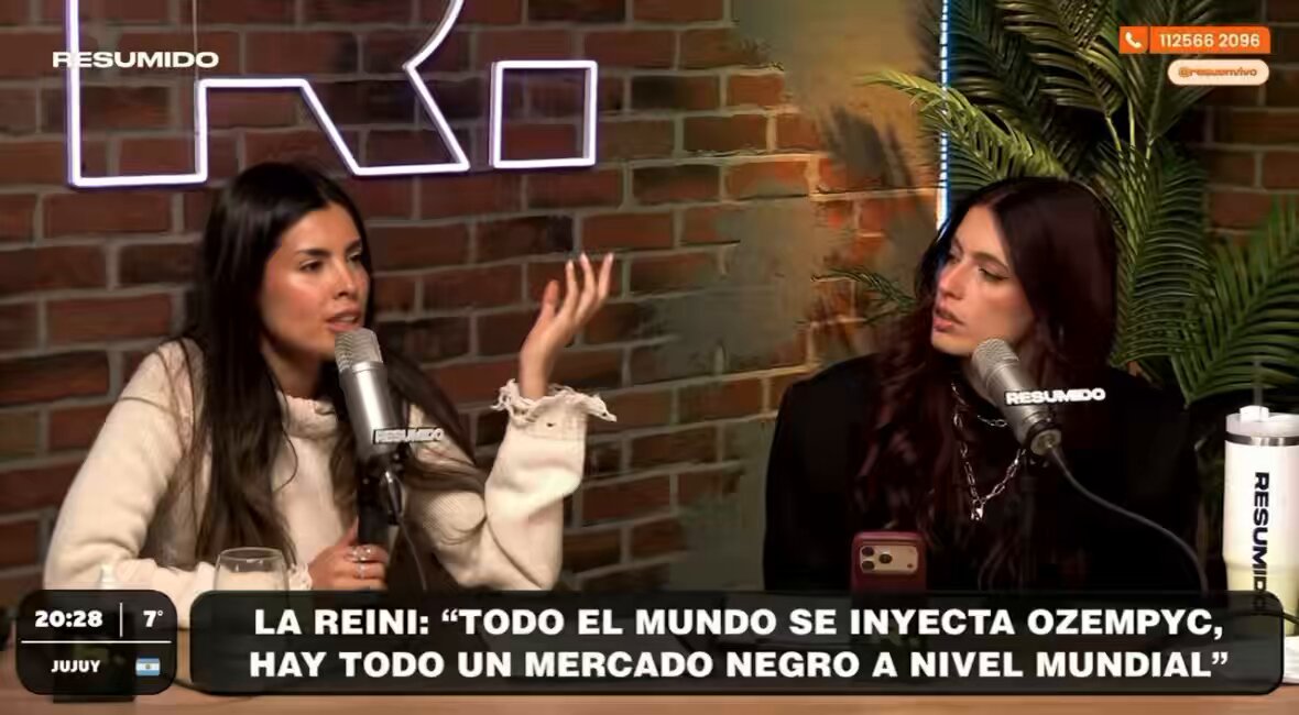 “Estuve un mes sin tener hambre”

Sofi Gonet sobre su experiencia con el ozempic. Valen Olguín recalcó las consecuencias graves que tiene este fármaco para la salud #DQT