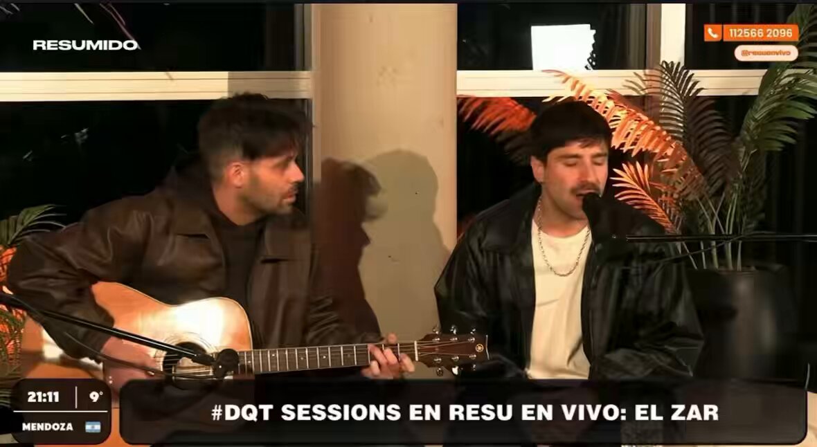 Arrancaron las DQT Session con “El Zar”

Cantaron su single “Rojo Rubí” #DQT