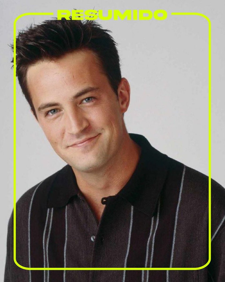Hoy cumpliría 57 años Matthew Perry