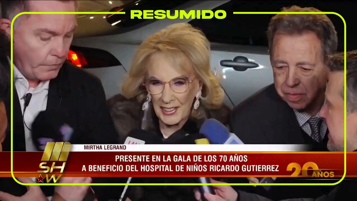 Mirtha Legrand dijo que no le gustaría que hagan una serie de su vida
