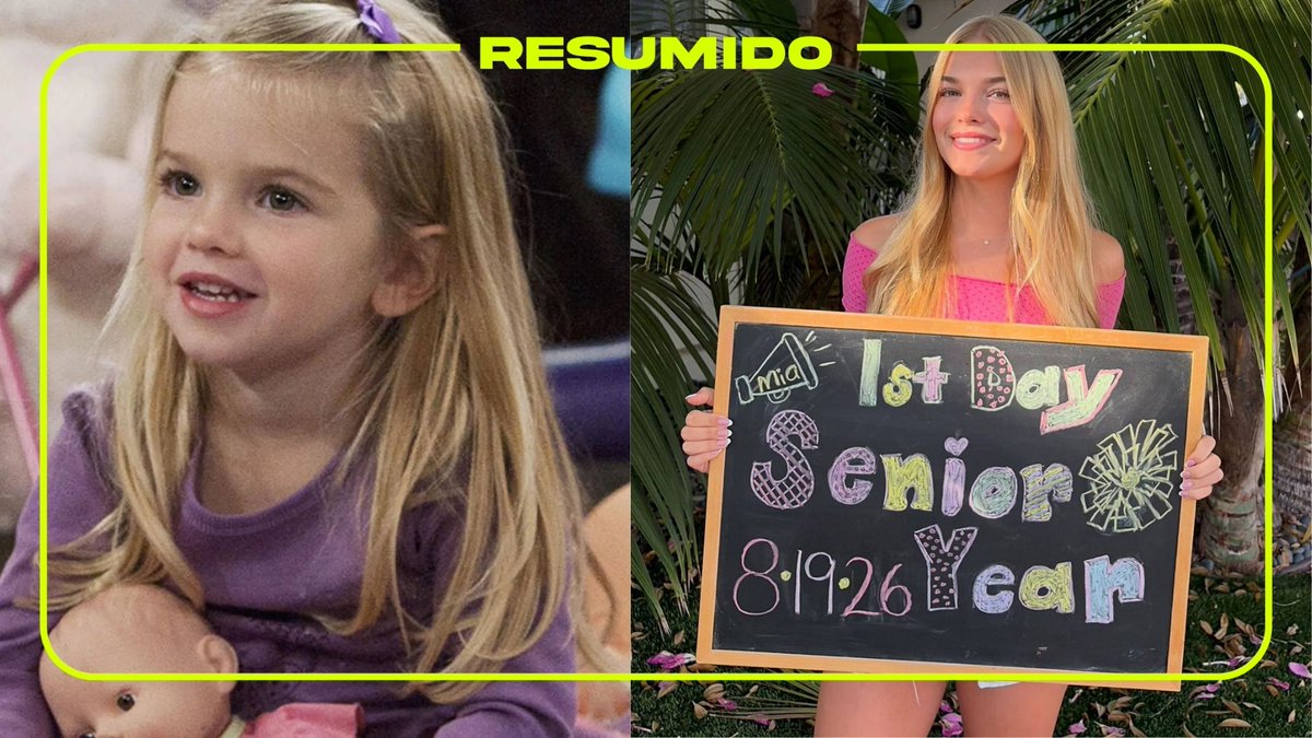 La actriz protagonista de "Buena suerte Charlie" de Disney, Mia Talerico, empezó su último año de secundaria