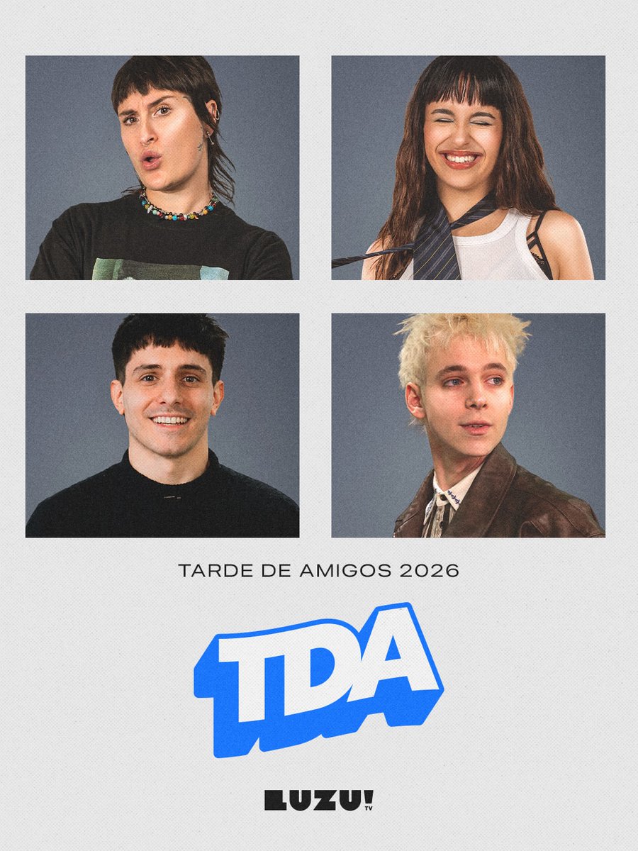 CONFIRMADO: TDA FIJO todos los sábados de 13 a 14 hrs por LUZU TV ✨