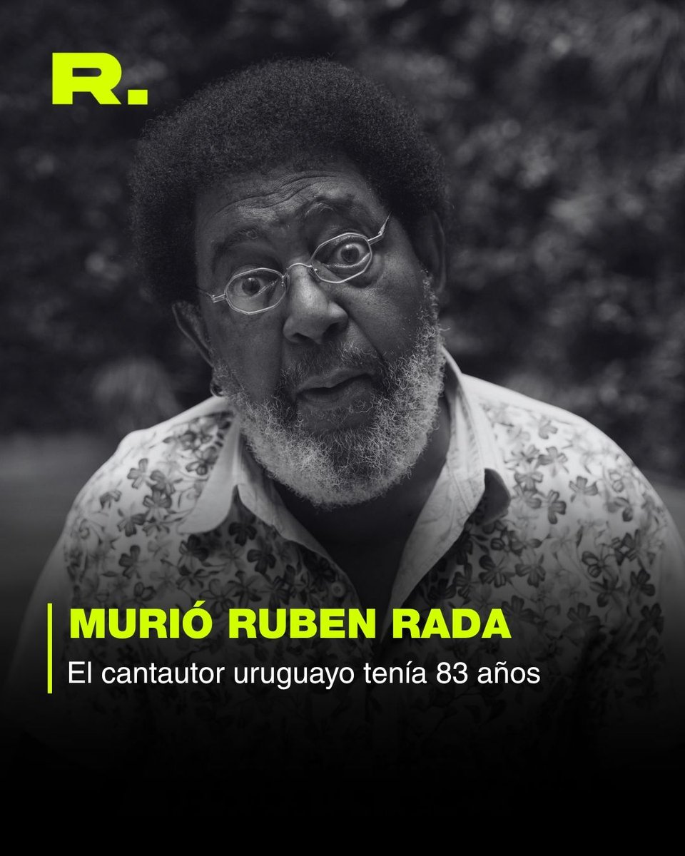 Rubén Rada, el reconocido músico uruguayo, murió a los 83 años
