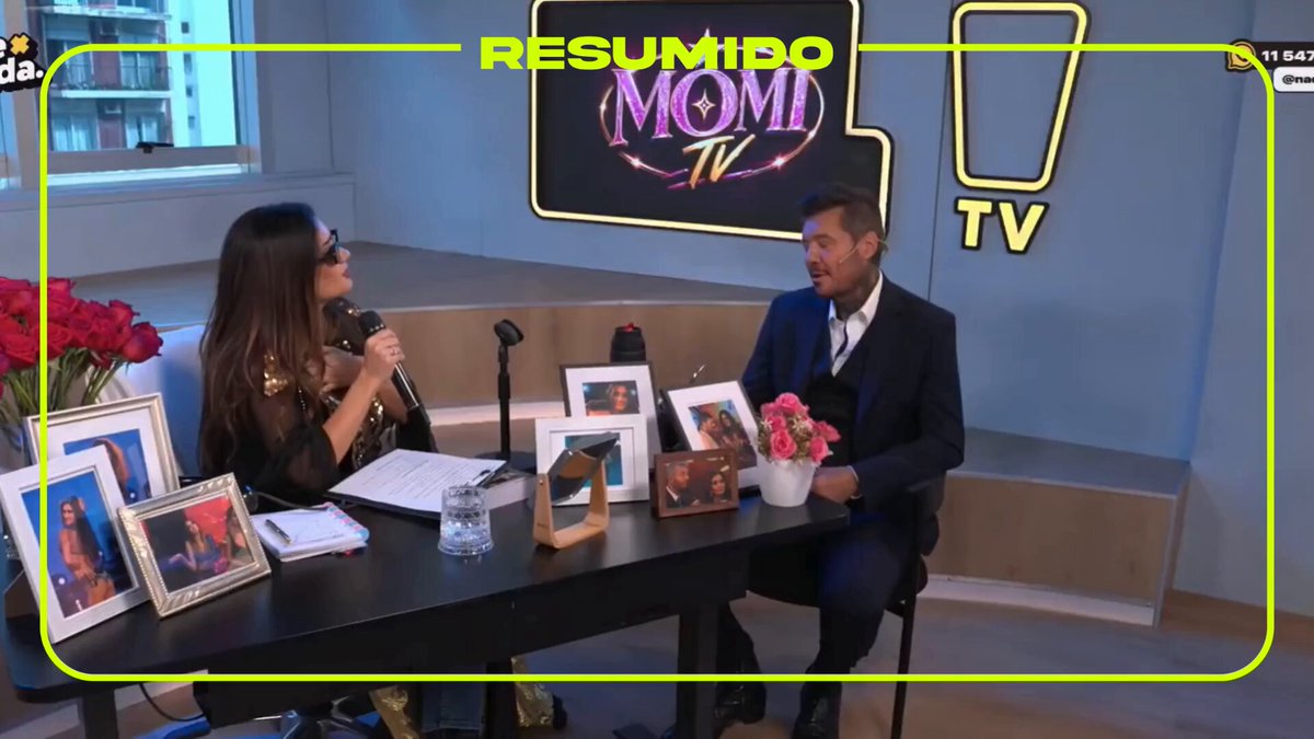 "¿Quién dejó a quién?" 

La pregunta de Momi a Marcelo Tinelli que jijeó a todos en Nadie Dice Nada