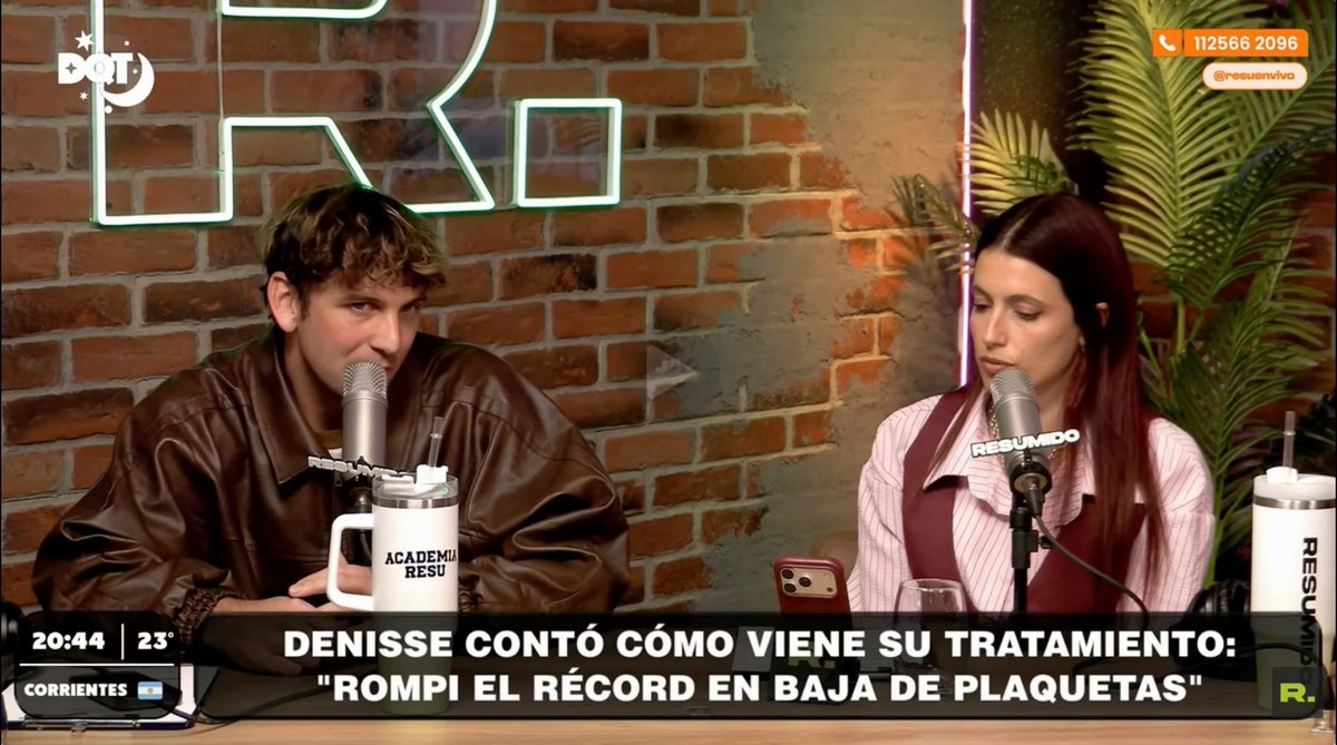 “Mañana es un día importante para ver si funciona el nuevo tratamiento”

Bauti Mascia habló sobre la situación médica de Denisse Gonzalez y cómo lo afrontan como pareja #DQT