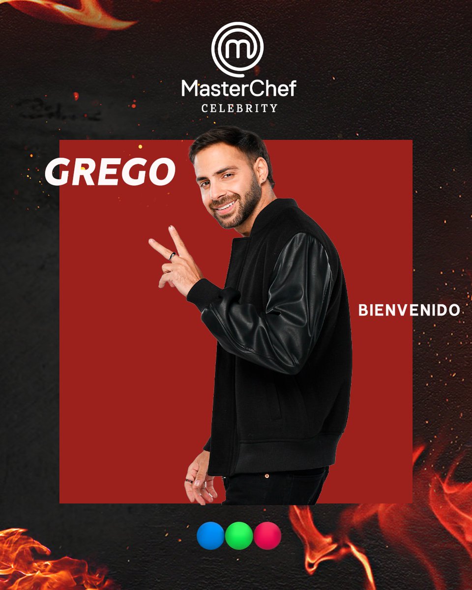 Grego Rosello también va a ser parte de MasterChef Celebrity