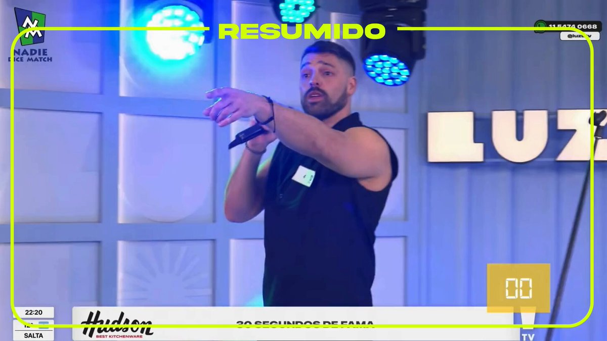 Llegó el Ricky Martin del Conurbano a #NadieDiceMatch
