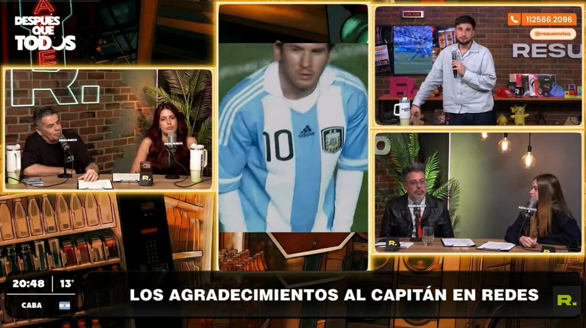 “16 años fue capitán, 207 partidos, 125 goles. Es inigualable”

Rolo Barbano agradeció a Messi porque en 21 años no cayó en “la grieta” #DQT