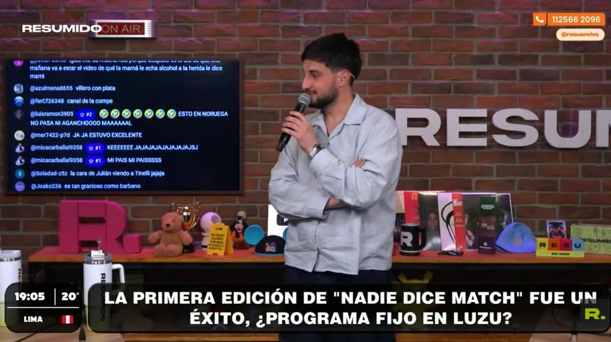 “Algo que a mí me gusta de Tinelli es que él no va en contra”

Agus García opinó sobre Nadie Dice Match y dijo que “le encantó y que está para verlo todos los domingos" #DQT