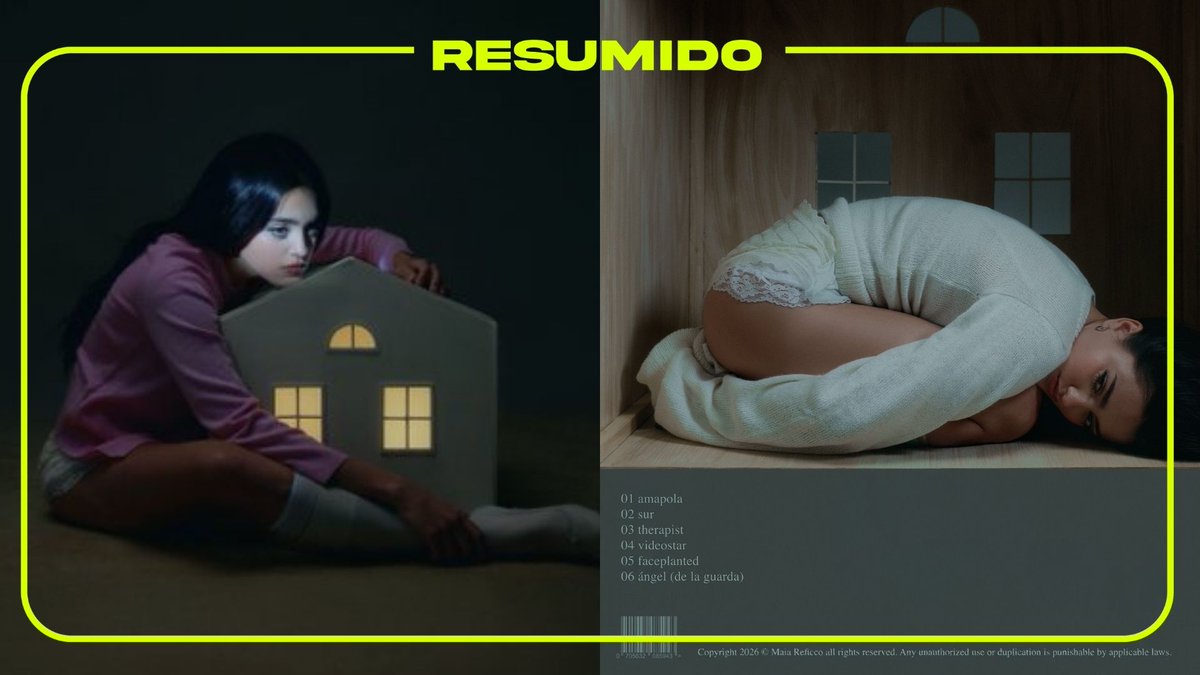 Maia Reficco develó que su EP titulado "de visita" se lanzará el 3 de septiembre
Contiene 6 canciones