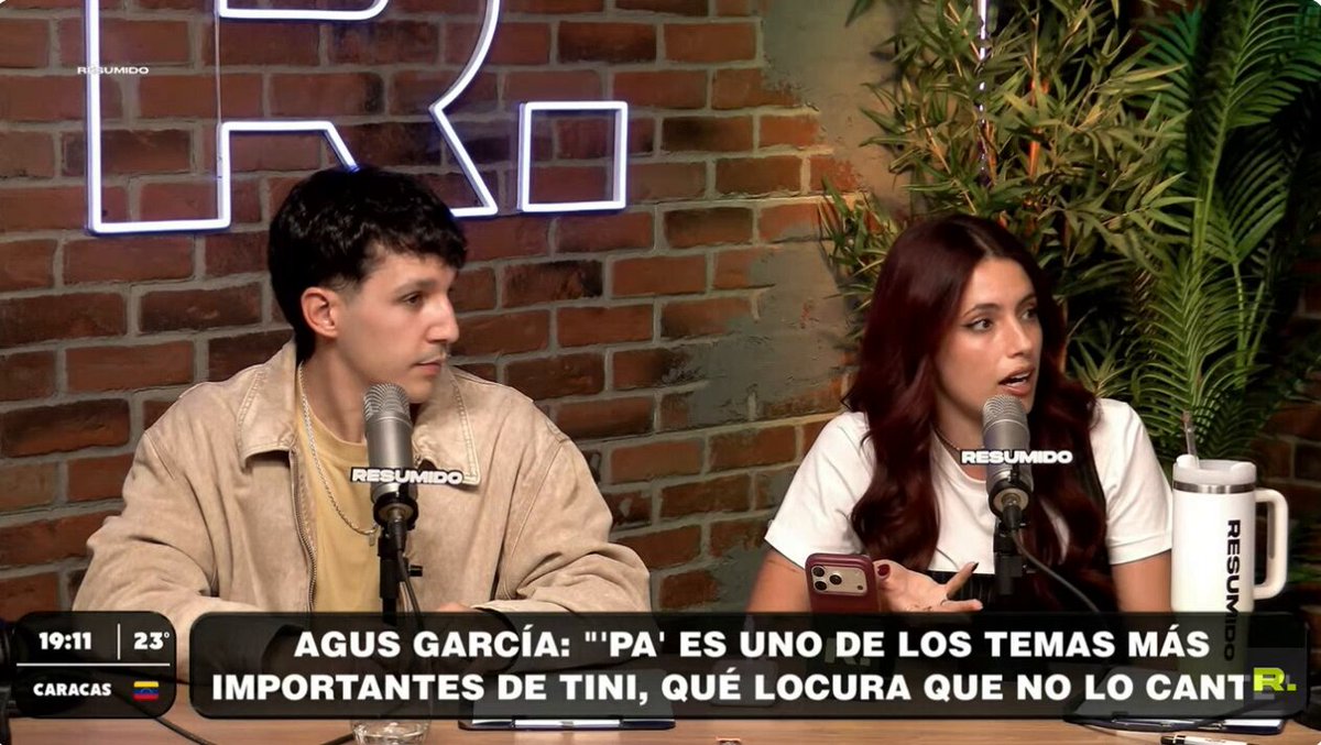 "¿Y si no la cantó para no exponerlo?"

Fran Gómez y Nachito Saralegui debatieron sobre por qué Tini no cantó "Pá" en México #DQT