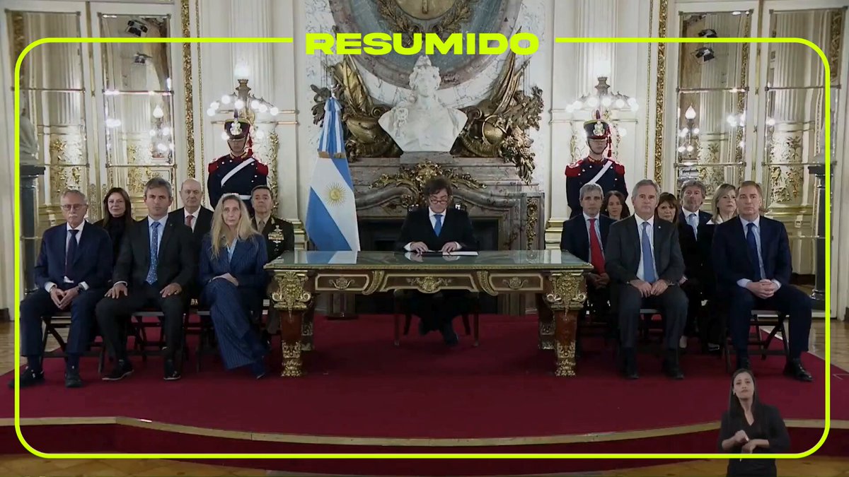 "Obtuvimos 18 resoluciones y declaraciones internacionales en apoyo a nuestro reclamo"

Javier Milei destacó que en el mundo hay vientos a favor al reclamo argentino