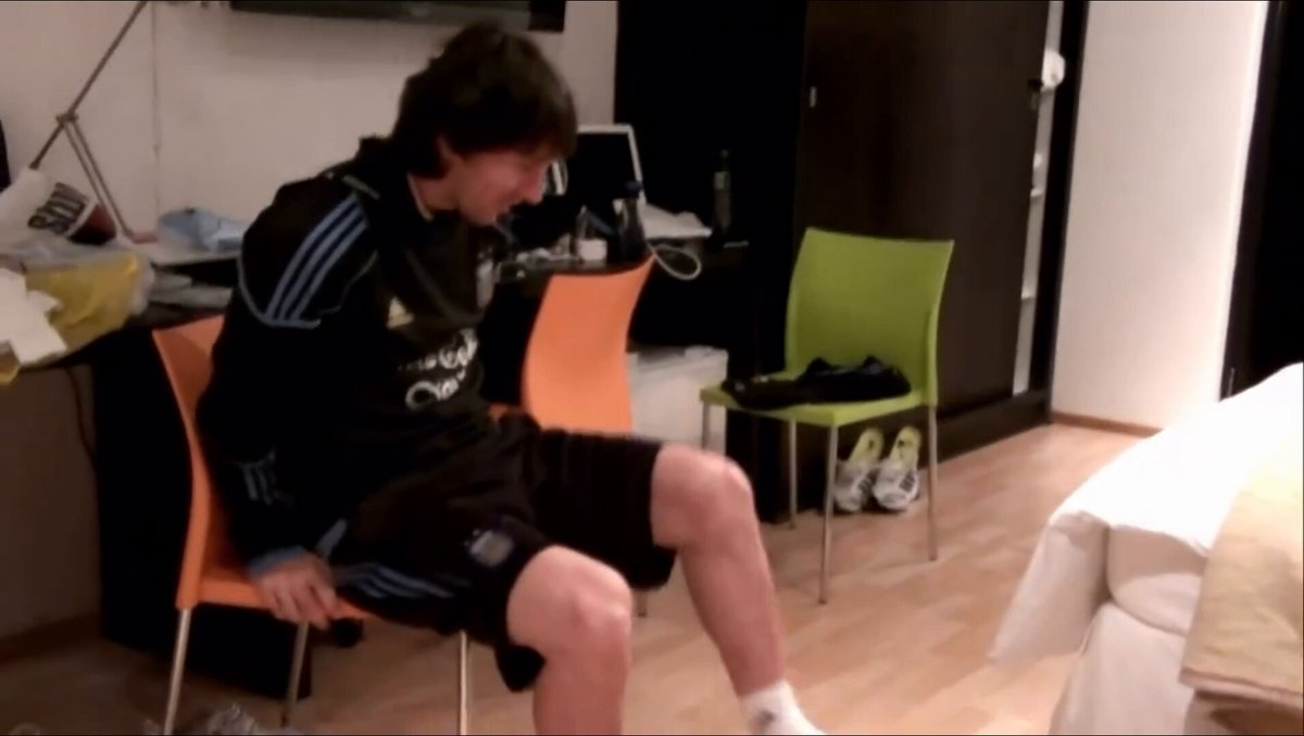 Jonás Gutiérrez compartió este video de Leo Messi en la Selección durante el Mundial 2010