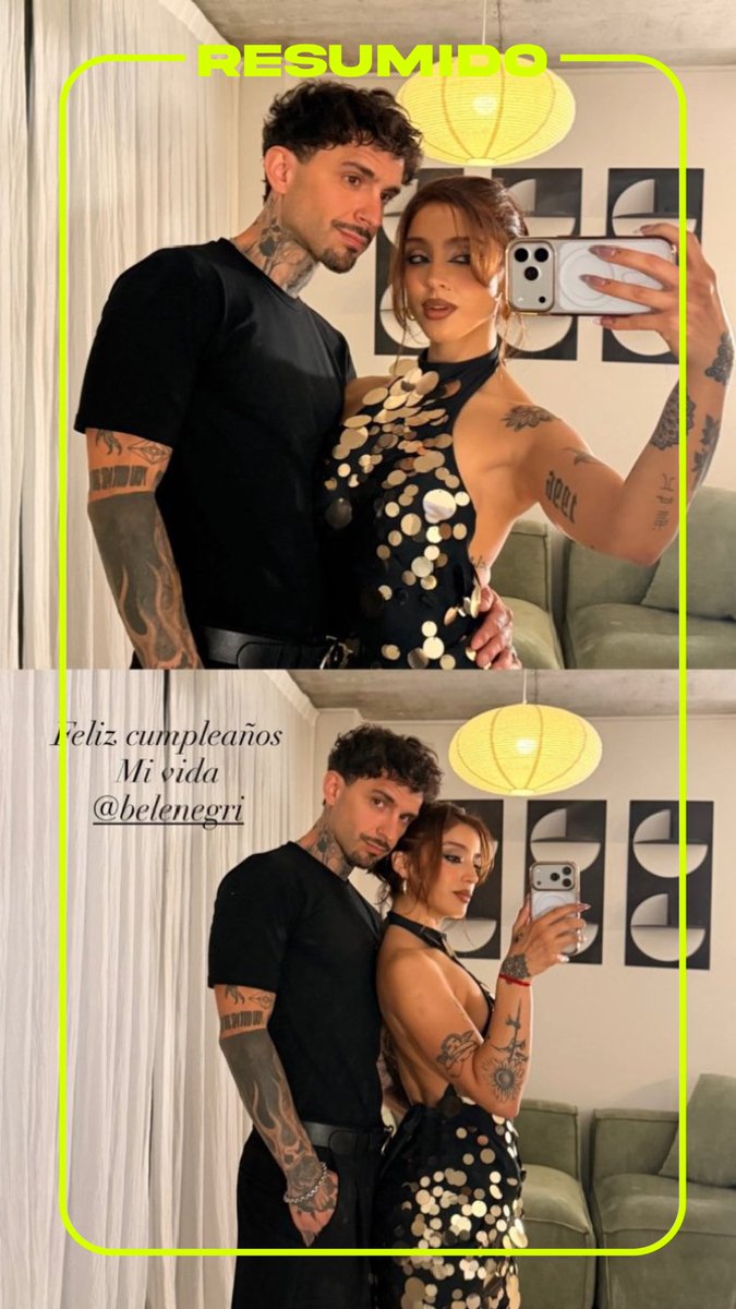 ¿Acaso Belu Negri nos está confirmando noviazgo el día de su cumpleaños?💘💘💘💘