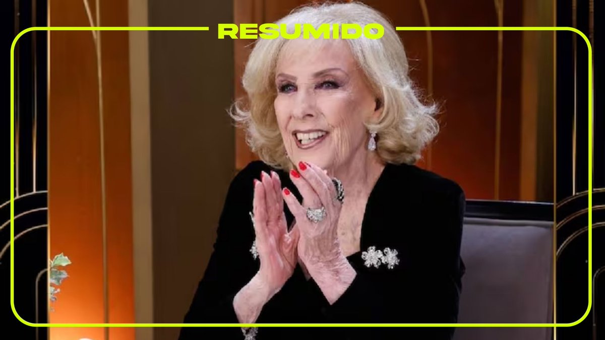Mirtha Legrand fue internada en el Mater Dei por bronquitis. Su entorno confirmó que está bien