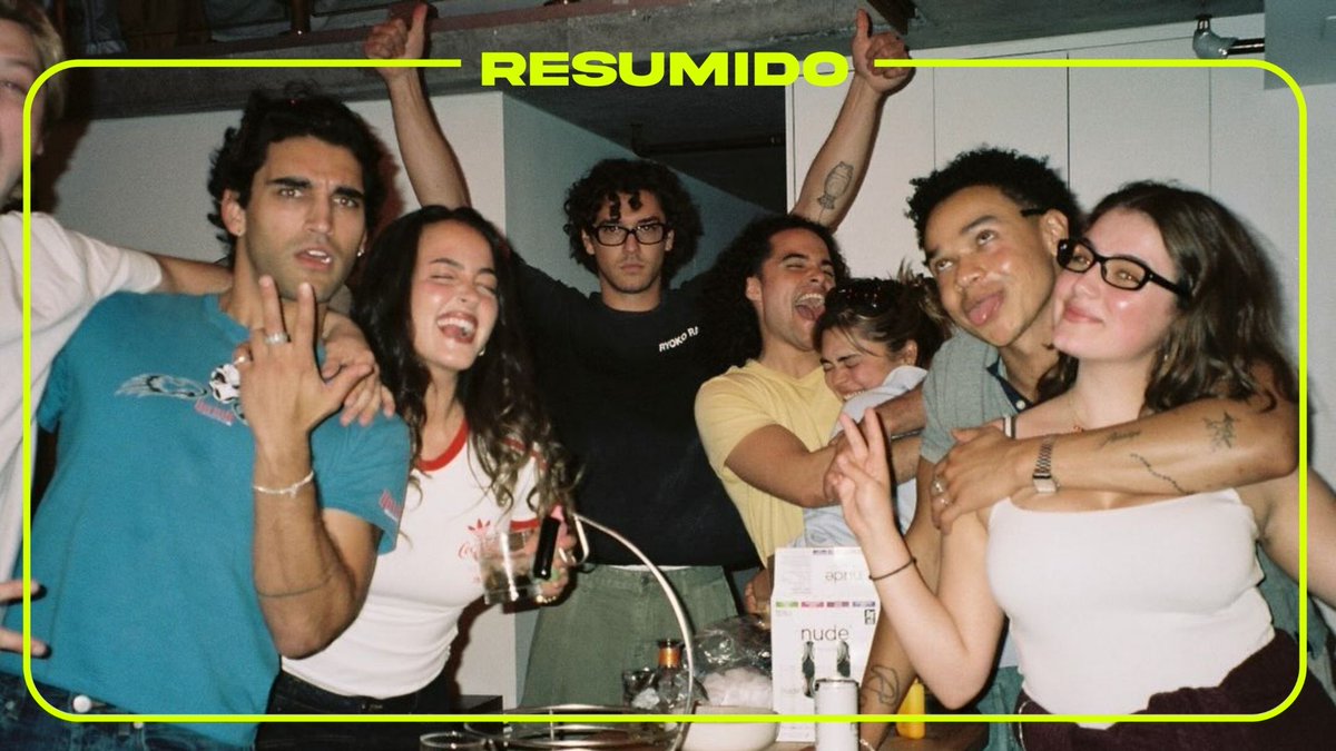 Salieron nuevas fotos del elenco de "Off Campus" en el rodaje de la segunda temporada