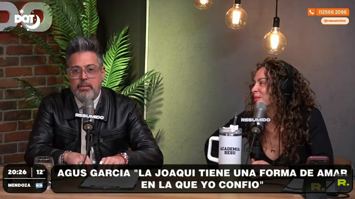 “Mario Guerci no me parece una persona que tenga códigos, en general.”

Rolo Barbano comparó la situación de Luck Ra y La Joaqui con la de Mario Guerci, ex de una amiga de Fio, quien, según contó, no 