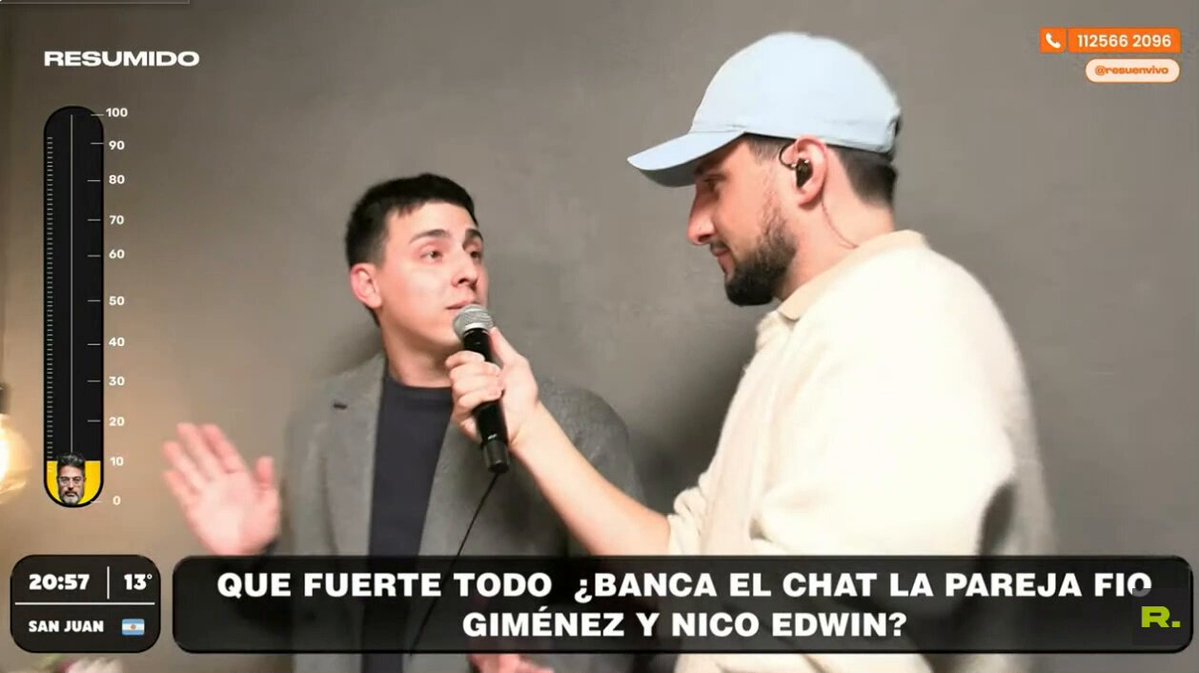 “Los escorpianos son todos infieles.”

Rolo Barbano expuso a nuestro notero en vivo mientras intentaba conquistar a Fio Giménez #DQT