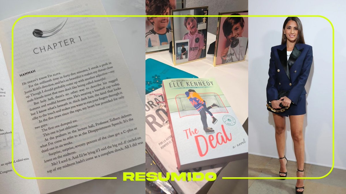 Antonela Roccuzzo es una más de las girls 

Sorprendió a todos al mostrar que está leyendo The Deal, el primer libro de la saga Off-Campus
