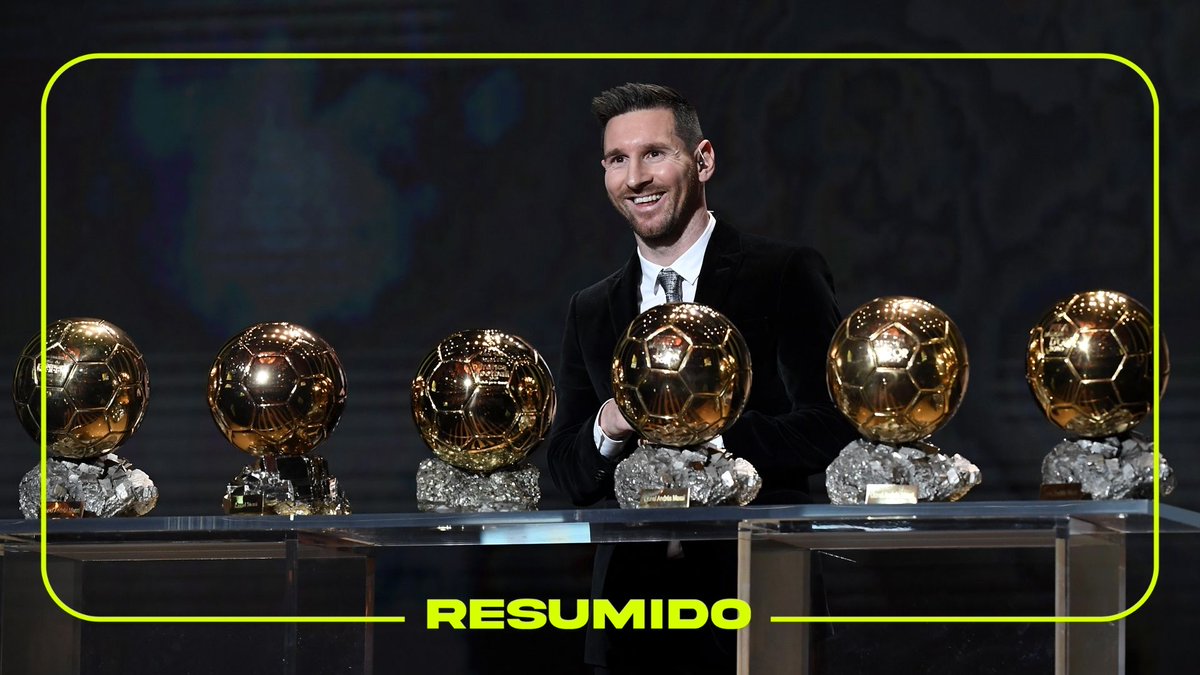 Lionel Messi fue nominado al Balón de Oro y buscará con 39 años ganarlo por novena vez