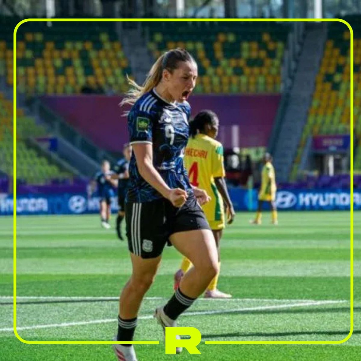 🇦🇷 Argentina goleó 8 a 0 a Benín en el Mundial Femenino Sub 20 y quedó a un paso de los octavos de final