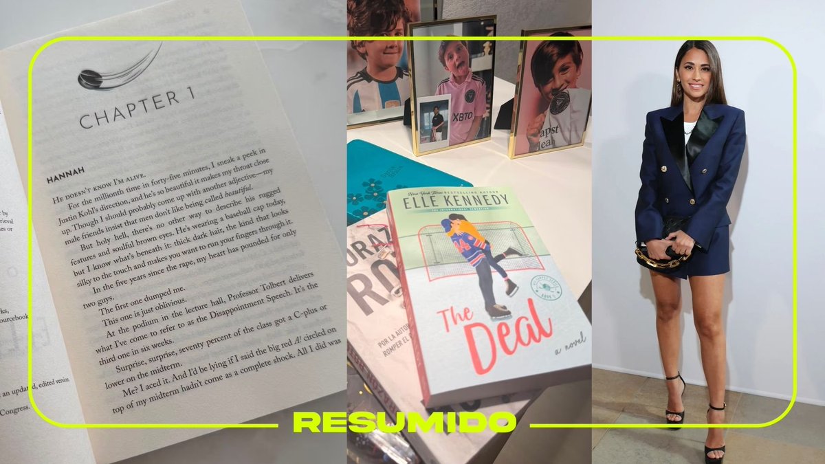 Antonela Roccuzzo es una más de las girls 

Sorprendió a todos al mostrar que está leyendo The Deal, el primer libro de la saga Off-Campus