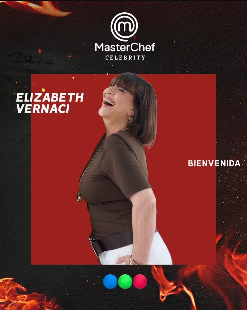 Elizabeth "La Negra" Vernaci fue confirmada como participante de MasterChef Celebrity