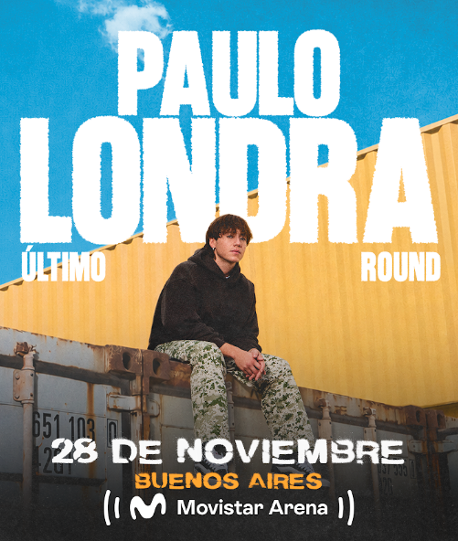 Paulo Londra anunció un show para cerrar el año el 28 de noviembre

- Preventa disponible el jueves 10 
- Venta general el viernes 11