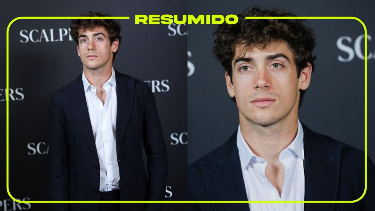 Franco Colapinto en un evento en Madrid