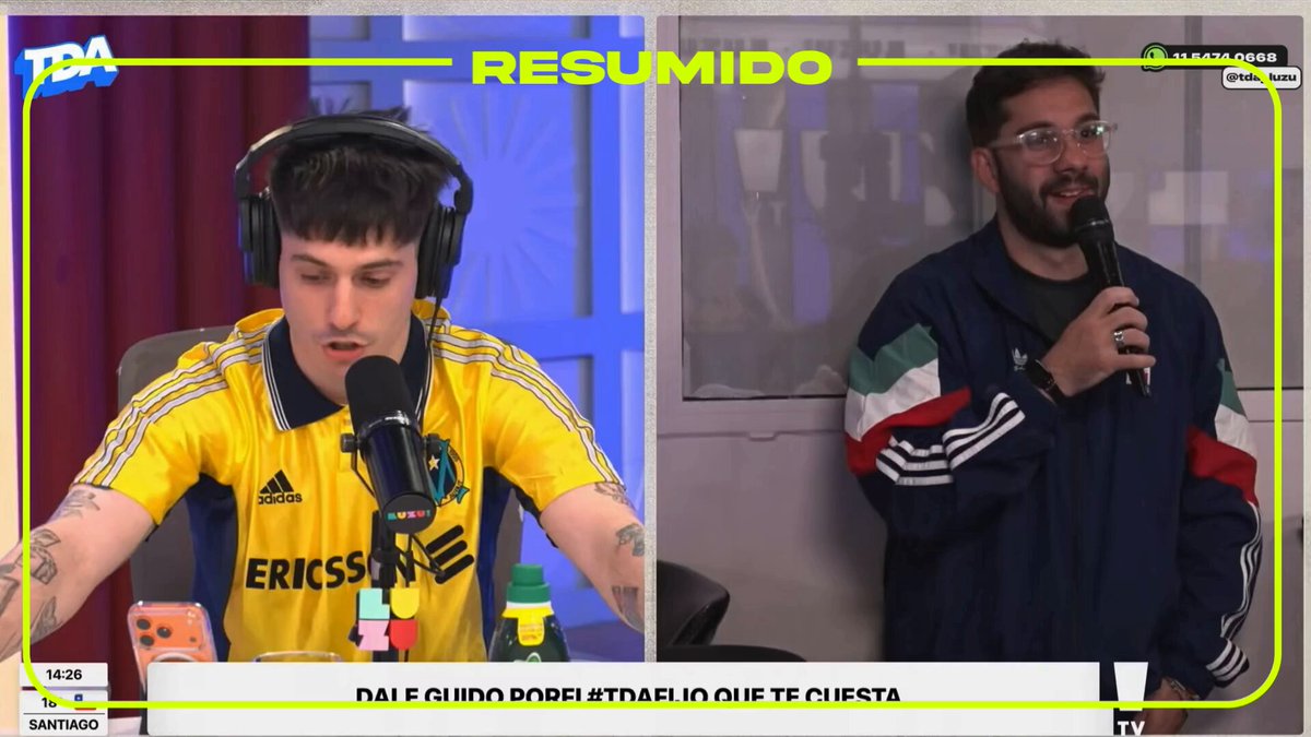 TDA FIJOOO los sábados en Luzu #TDA