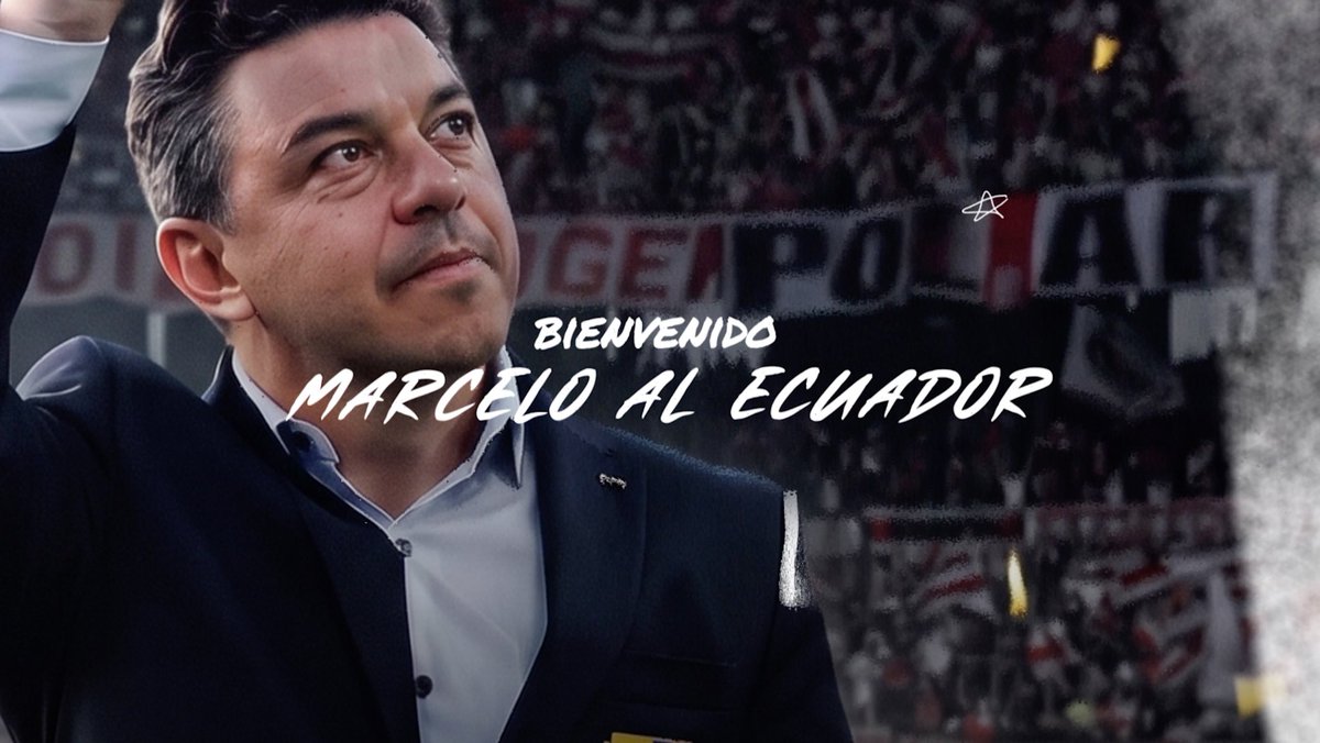 Marcelo Gallardo fue presentado como nuevo entrenador de la Selección de Ecuador