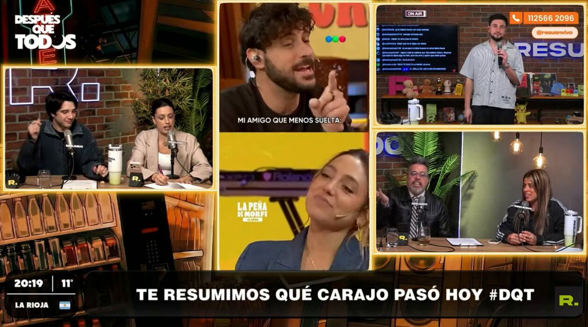 “Si vos tenés una remera de tu ex con la que a veces dormís, es porque no apareció una persona más importante que tu ex en tu vida”.

Agus García opinó sobre el hecho de que Diego Leuco todavía tiene 