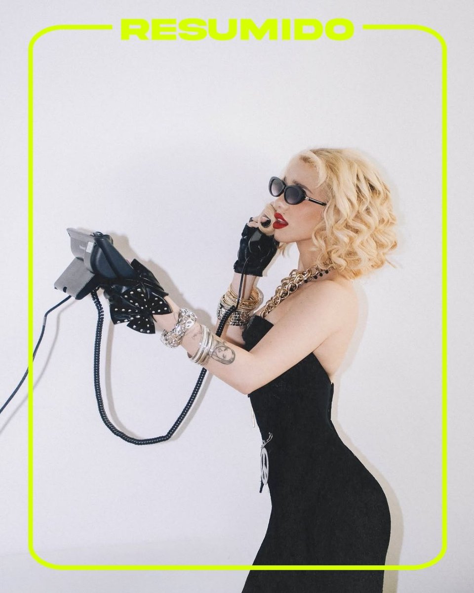 ¿Tenemos a nuestra Madonna?
Ángela Torres hizo un book de fotos inspirado en la cantante