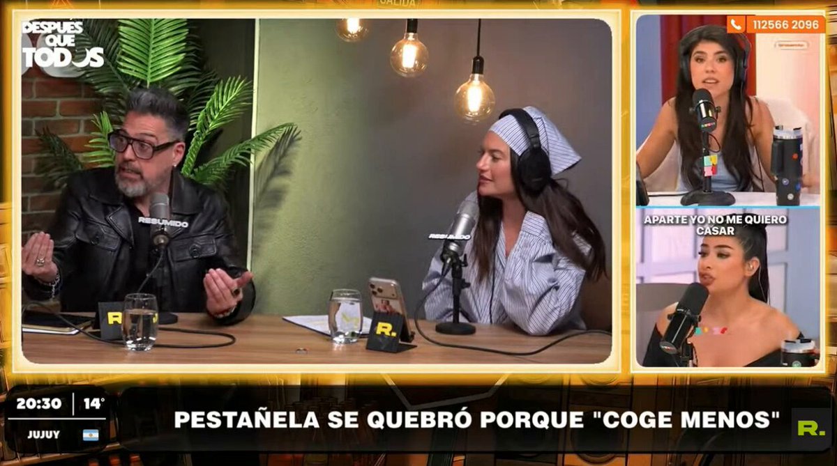 “Abrirse a empezar a conocer gente fuera de lo que es un DM”

Agus García dijo que hay que empezar a abrirse a conocer gente de nuevas formas, no solo a través de las redes #DQT
