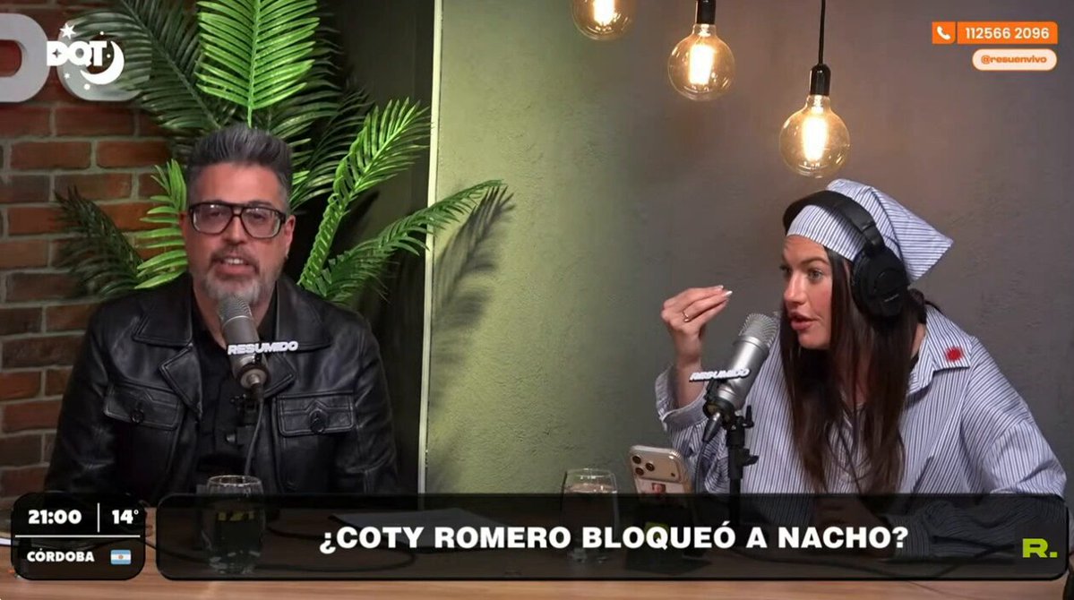 “Yo soy muy partidaria de que, cuando se termina algo, hay que bloquear. Para mí, es muy sano eso”.

Coty Romero contó por qué bloqueó a Nacho Castañares #DQT