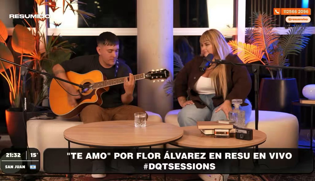 Flor Álvarez fue parte de las DQT Sessions 

Cantó una versión cumbia de “La Suerte de Ofelia” un cover de la canción de Taylor Swift #DQT