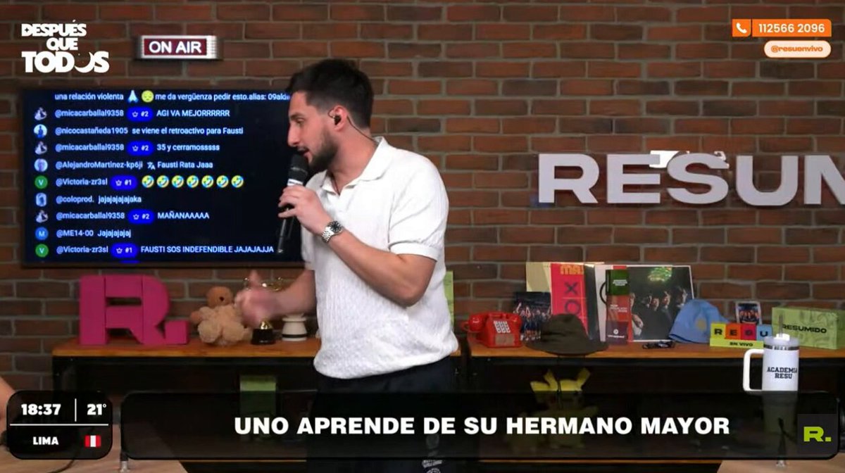“A Cris Morena la respeto, fue mi jefa”.

Angie Balbiani aclaró la diferencia entre querer y respetar, y recalcó que, al final del día, Cris Morena es la jefa porque “quiere que el proyecto resulte” #