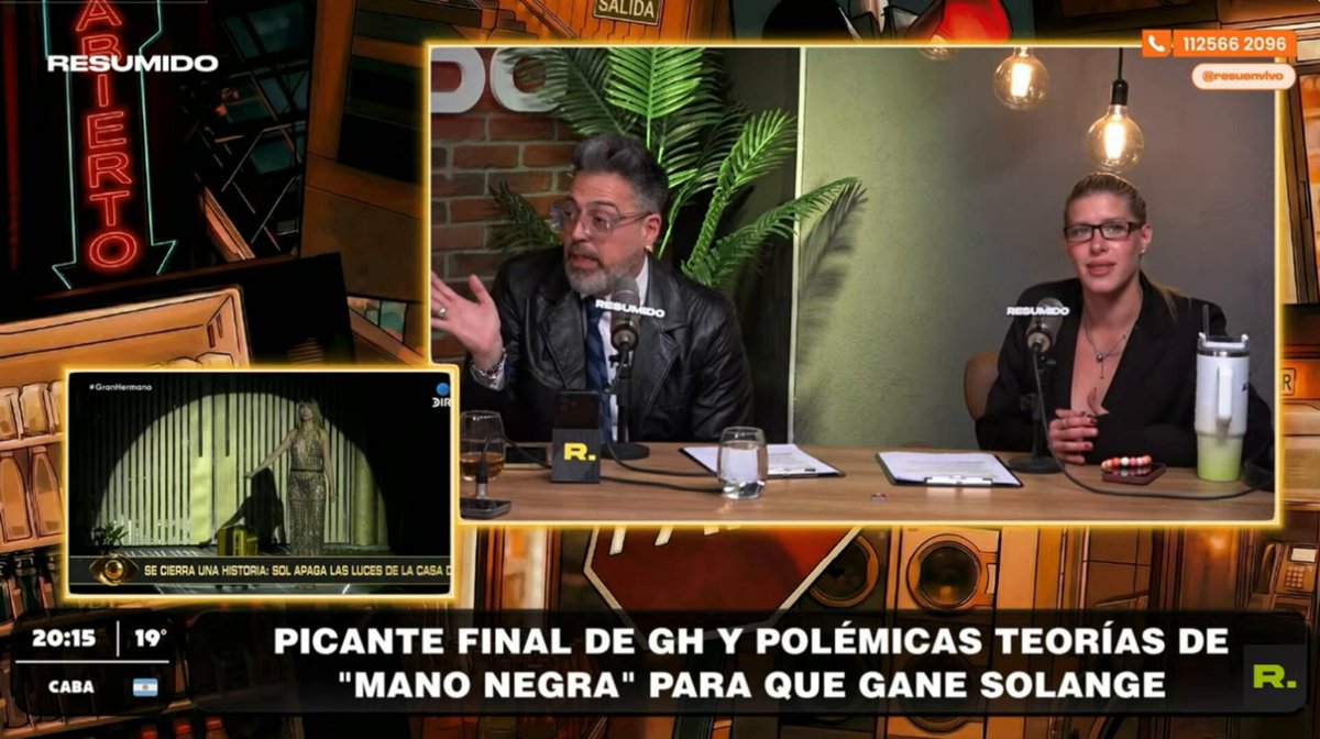 “Sol fue expulsada de Gran Hermano después de ir una y otra vez al confesionario.”

Rolo Barbano dijo que esta edición fue la que más “tongo” tuvo en la historia del reality #DQT