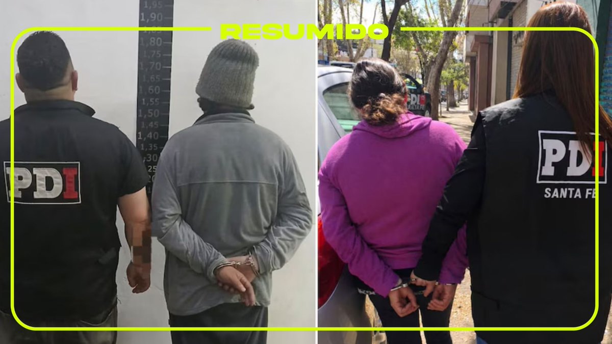 ⭕️Imputaron a una pareja en Rosario por presuntamente darle cocaína a su hijo de 5 años al menos tres veces
El nene terminó internado con convulsiones y ambos quedaron detenidos