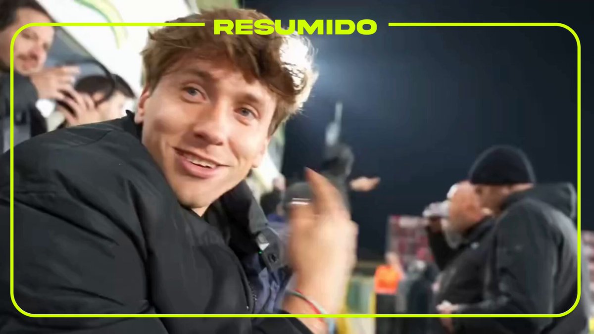 Marcos Giles fue a la cancha de Defensa y Justicia y cuando escuchó que sonaba "Favorita" llamó a Ángela Torres para contarle