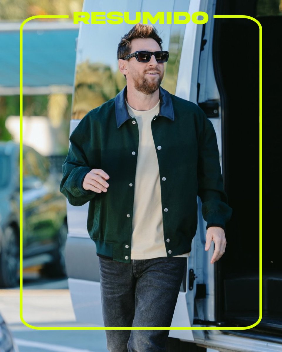 😌¿PODRÁN MANEJAR ESA FACHA? 

Messi ya está con la Selección Argentina. AFA le dio la bienvenida al capitán en sus redes con esta foto 🇦🇷