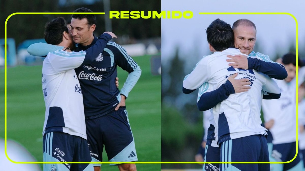 Así lo recibieron a Messi 🇦🇷
Leo se incorporó a los entrenamientos de la Selección Argentina, de cara a su partido de despedida
